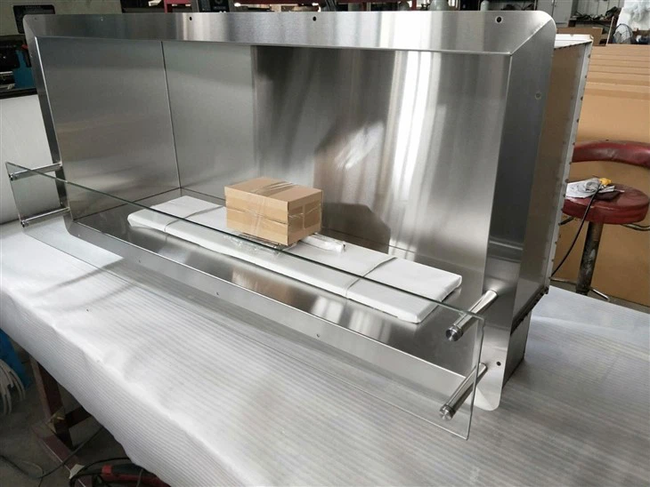 Pre Built Media Wall Fireplace